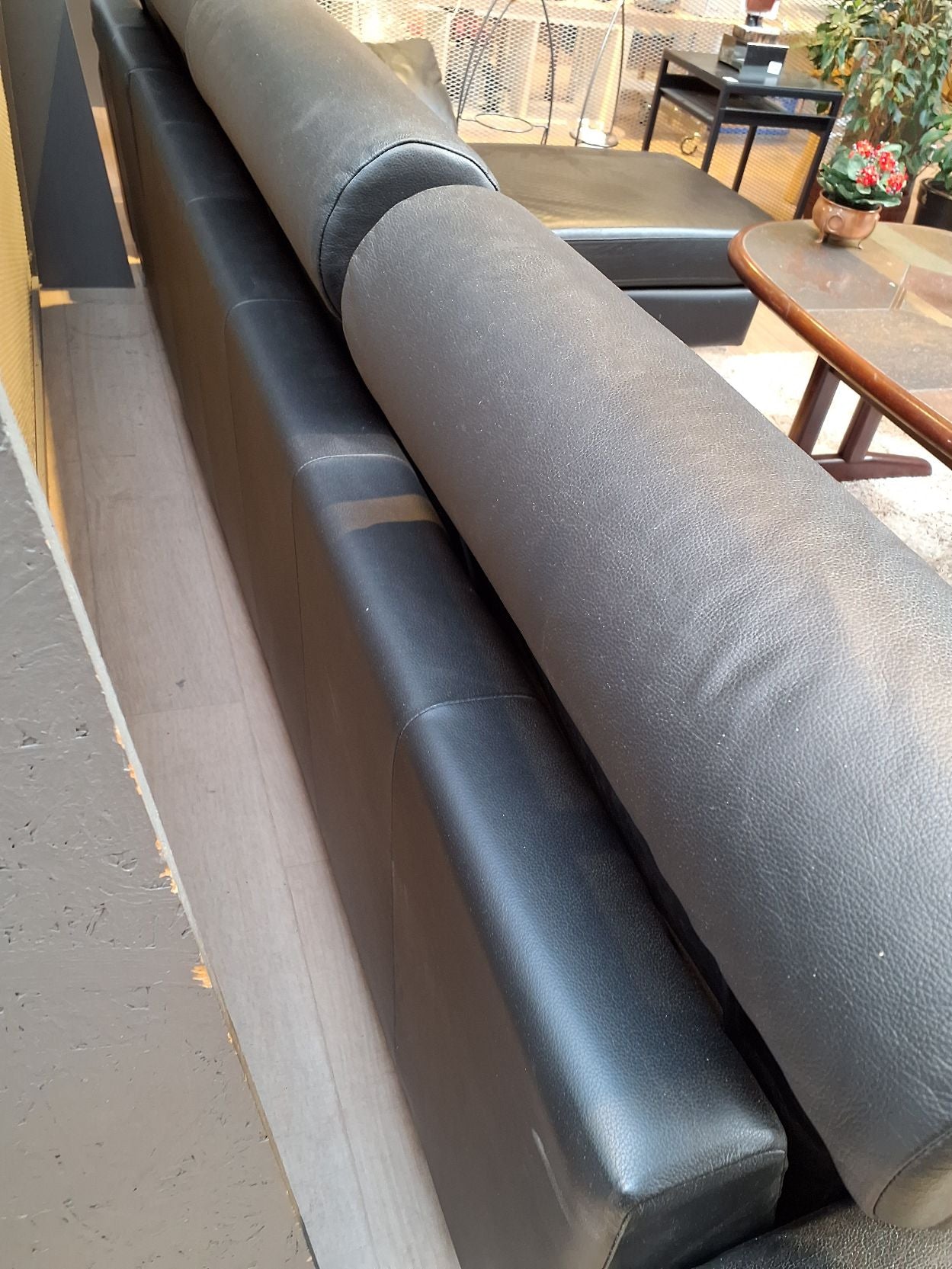 Hurup hjørnesofa i læder